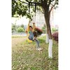 Playberg Wooden Swings with 4 Included Ropes, Tree Swing, Swing Bar, Climbing Rope Ladder and Swing Seat QI003370.Set